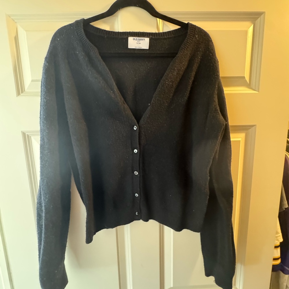 Old Navy Women's Charcoal Cardigan